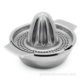 Fruit Squeezer Stainless Steel Hand Juicer Manual Squeezer With Strainer Factory